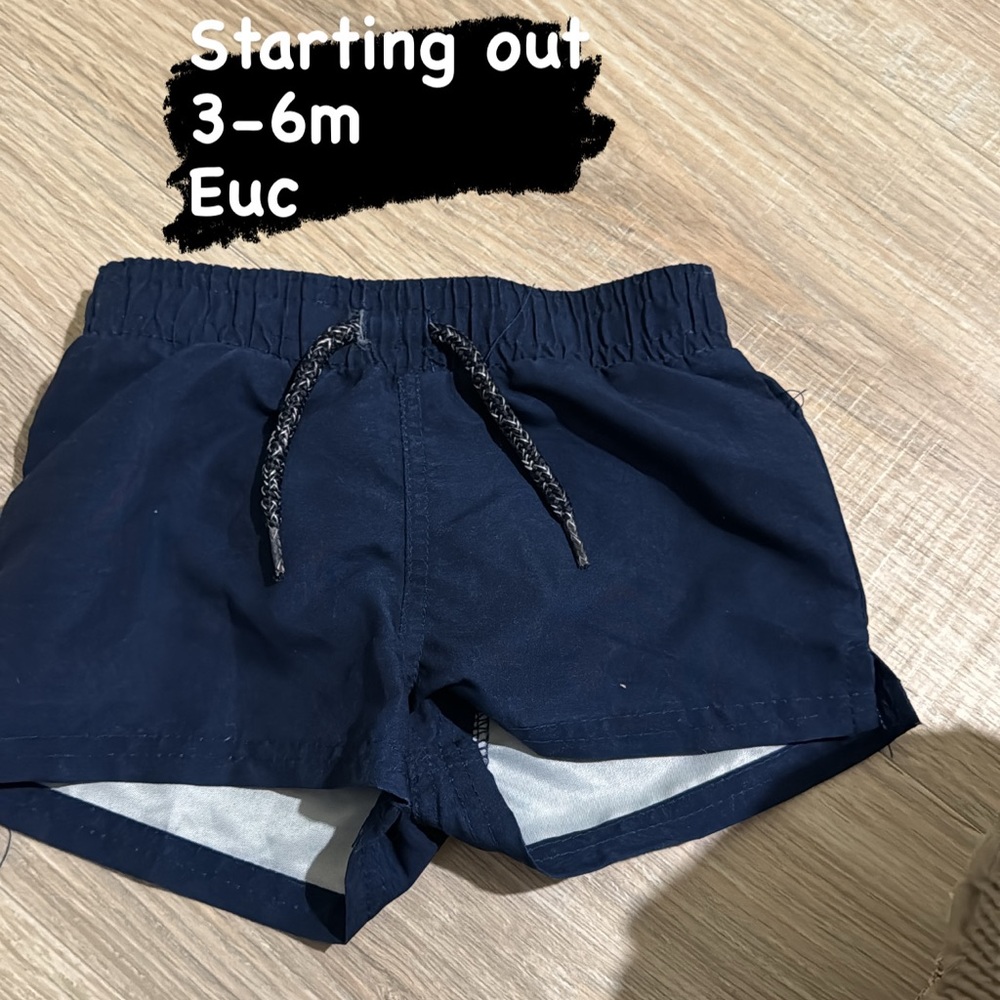 Starting out swim trunks 3-6 months